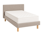 Beddengoedset Leon beige - 90 x 200 cm 