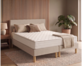 Beddengoedset Leon - beige - (x2) 70x200 cm (140x200 cm) 