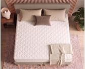 Beddengoedset Leon - beige - (x2) 70x200 cm (140x200 cm) 