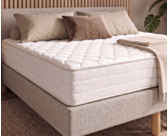 Beddengoedset Leon - beige - (x2) 70x200 cm (140x200 cm) 