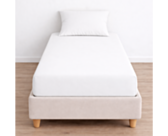 Drap-housse 100% Coton Olive - Bonnet 25