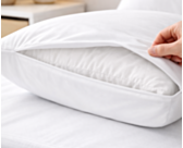 Waterdichte Lyocell Kussenbeschermer Wit – 50x70 cm