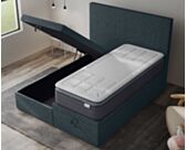 Bed met Opbergruimte Cassia Blauw - 160x200 cm