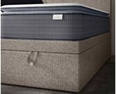 Bed met Opbergruimte Cassia Taupe - 180x200 cm