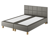 Boxspring Coventry Cabernet Antraciet - 140x190 cm