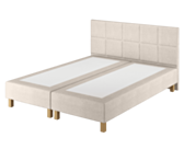 Boxspring Coventry Merlot Ecru - 140x190 cm