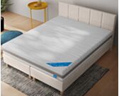 Boxspring Coventry Merlot Ecru - 140x190 cm