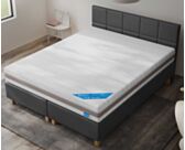 Boxspring Dayton Cabernet Zwart - 200x200 cm