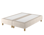 Boxspring Dayton Merlot Ecru -  140x200 cm