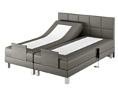 Boxspring Eton Elektrische Cabernet Antraciet - 90x190 cm