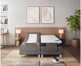 Boxspring Eton Elektrische Cabernet Antraciet - 140x200 cm