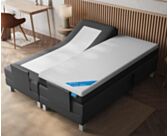 Boxspring Eton Elektrische Cabernet Zwart - 140x200 cm