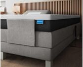 Boxspring Eton Elektrische Merlot Grijs - 160x200 cm