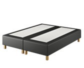 Boxspring Forbes Cabernet Zwart - 90x190 cm