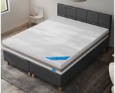 Boxspring Forbes Cabernet Zwart - 90x190 cm