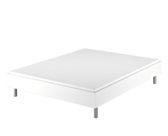 Bed German Blanc - 160x200 cm