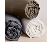 Hoeslaken Zink Katoen 30 - 90x190 cm