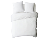 Hoeslaken Wit Katoen 25 - 90x200 cm