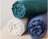 Hoeslaken Blauw Katoen 30 - 120x200 cm