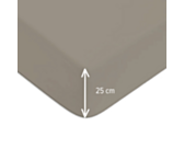 Hoeslaken Nerts Katoen 25 - 70x200 cm