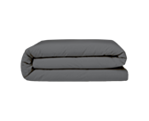 Dekbedovertrek percale Donkergrijs - 220x240 cm