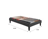 Sommier électrique Essentiel plus  70x190 cm 
Sommier électrique 