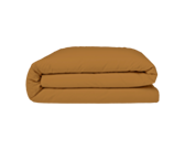 Dekbedovertrek Katoen Curry - 220x240 cm