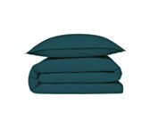 Dekbedovertrek Katoen Petrole - 220x240 cm