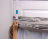 HOPOLI dekbedovertrek - overlap deur