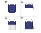 HOPOLI dekbedovertrek - standaard deur