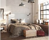 Hoofdeinde Kahaia Page Ashgrey 200 - H120 cm