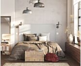 Hoofdeinde Kahaia Page Ashgrey 160 - H100 cm