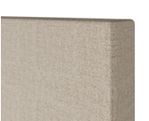 Hoofdeinde Kahaia Nika Beige 140 - H120 cm
