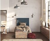 Hoofdeinde Kahaia Nika Royal Blue 80 - H120 cm