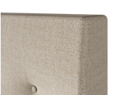 Hoofdeinde Kalmia Beige 100 - H100 cm