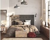 Hoofdeinde Kalmia Grijs 100 - H100 cm