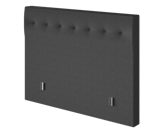 Hoofdeinde Kalmia Grijs 180 - H120 cm