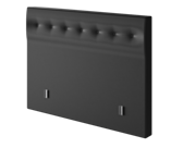 Hoofdeinde Kalmia S Zwart 140 - H120 cm