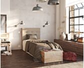 Hoofdeinde Kalmia Taupe 90 - H120 cm