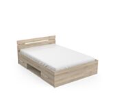 Bed Michigan Eik - 140x200 cm