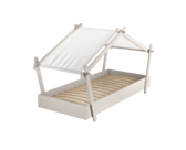 Kinderbed Lodge - 90x200 cm