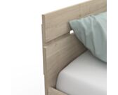 Bed Michigan Eik - 140x200 cm