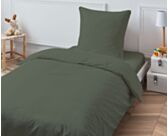 Kussensloop Katoen Kaki - 63x63 cm