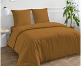 Dekbedovertrek Katoen Curry - 220x240 cm