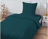 Kussensloop Katoen Pétrole - 50x70 cm