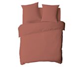 Kussensloop Katoen Terracotta - 63x63 cm