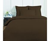 Dekbedovertrek Katoen Taupe - 200x200 cm