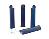 Set van 4 Sedac Blauw Poten - H22 cm
