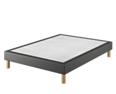 Bedbodem Cosmos Deco Zwart - 140x200 cm