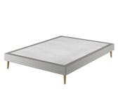Bedbodem Cirse Deco Ashgrey - 140x190 cm